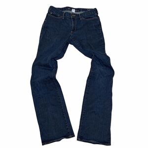 Eddie Bauer Curvy Bootcut Jeans Women’s Size 8 Dark Wash Mid Rise Denim